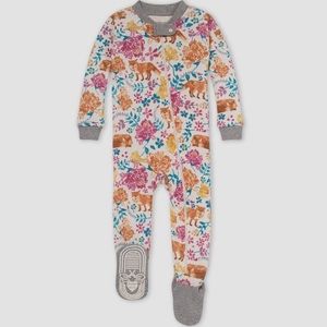 NWT Burt’s Bees Baby Pajamas Jammies Sleeper